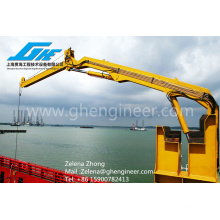 Hydraulic semi-folding Boom Crane